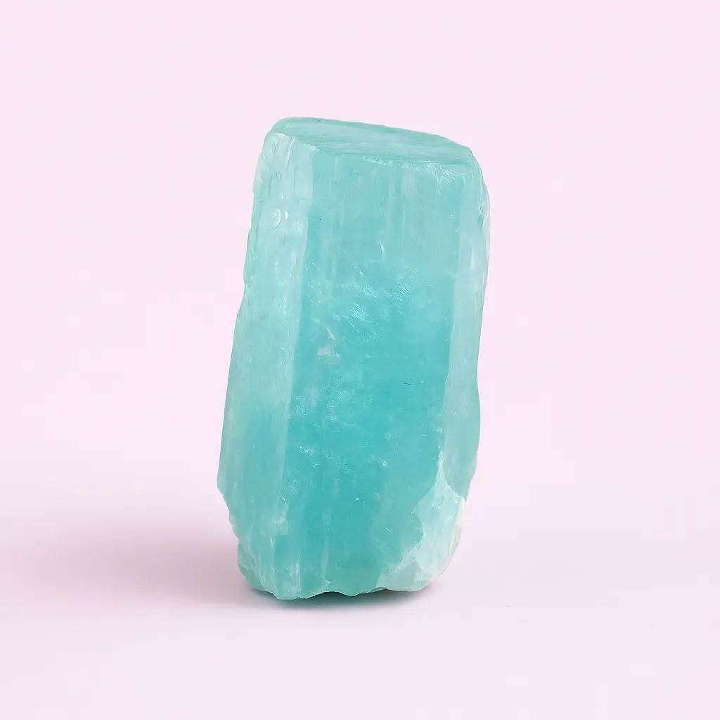 Aquamarine crystal at