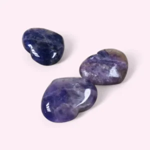 Divine Calm Amethyst Heart Set